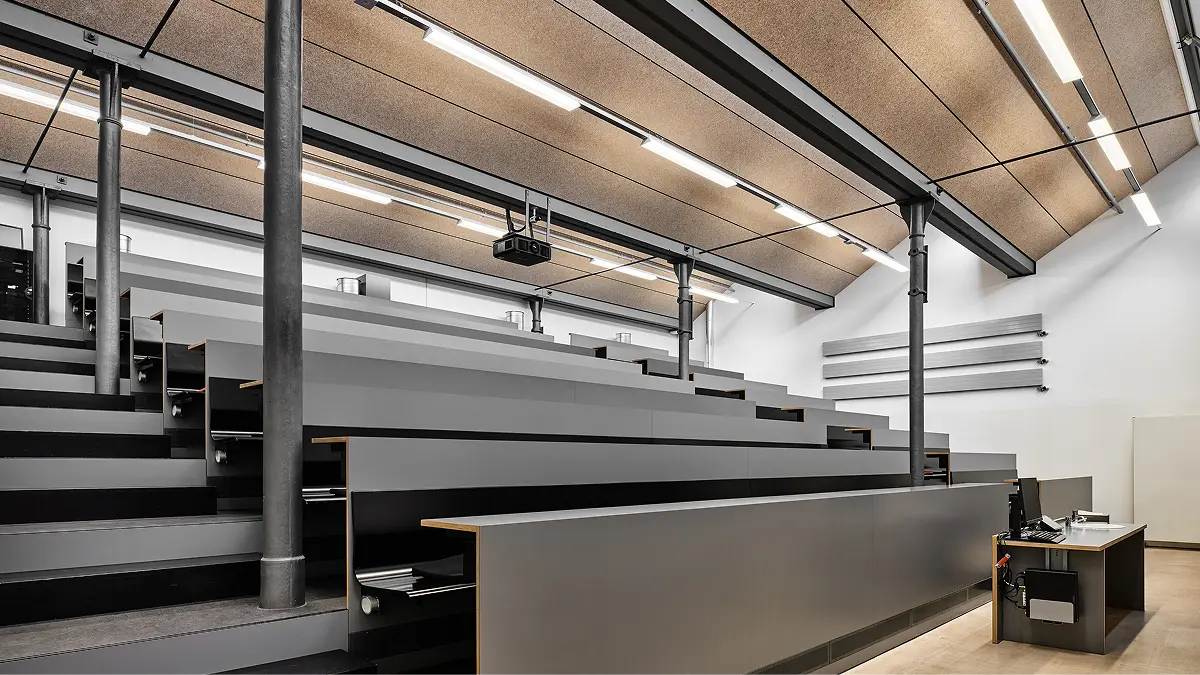 Beleuchtungssanierung Universität Liechtenstein