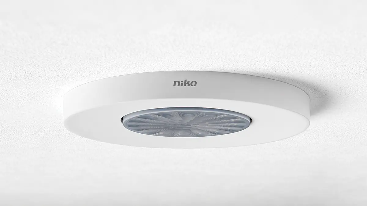 Design trifft Effizienz: 230 V Melder von Niko